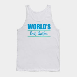 World’s best brother, Rakhi, Raksha bandhan, rakhri Tank Top